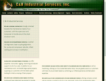 Tablet Screenshot of chindustrialservices.com